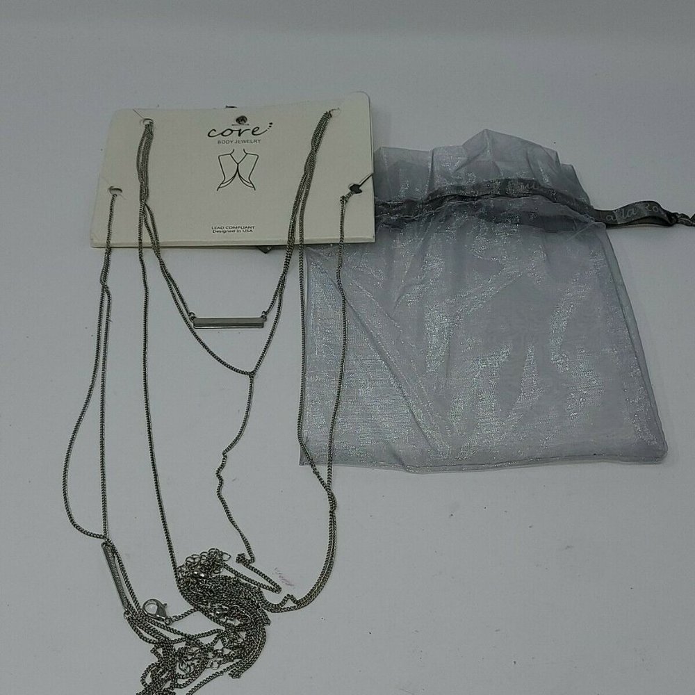 Core Body Jewelry Silver Body Chain KKN-12761